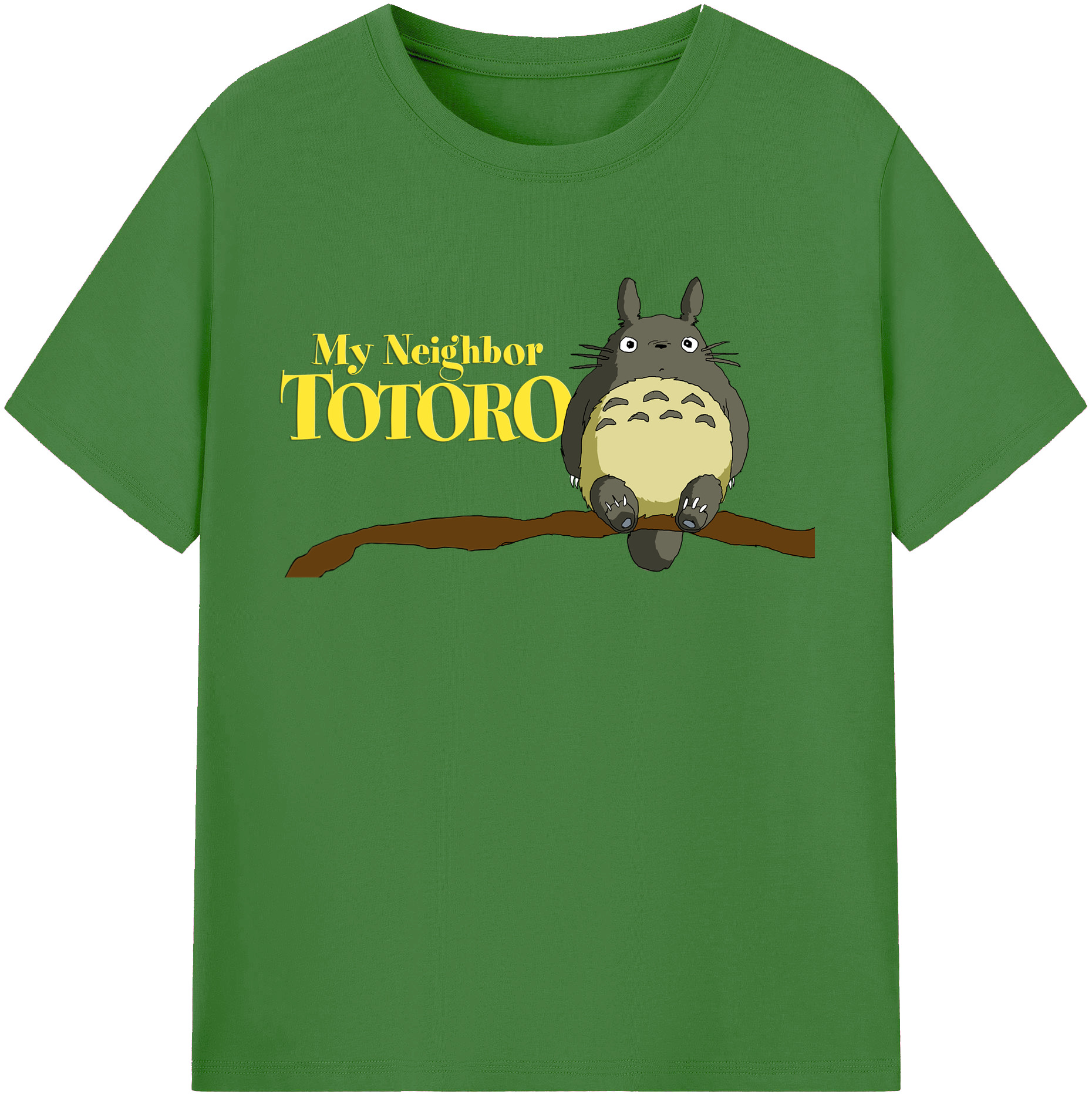 （画像用） となりのトトロ 草壁メイ 草壁サツキ My Neighbor Totoro Satsuki Kusakabe Mei Kusakabe レディースカジュアルプリントTシャツ（綿100％）